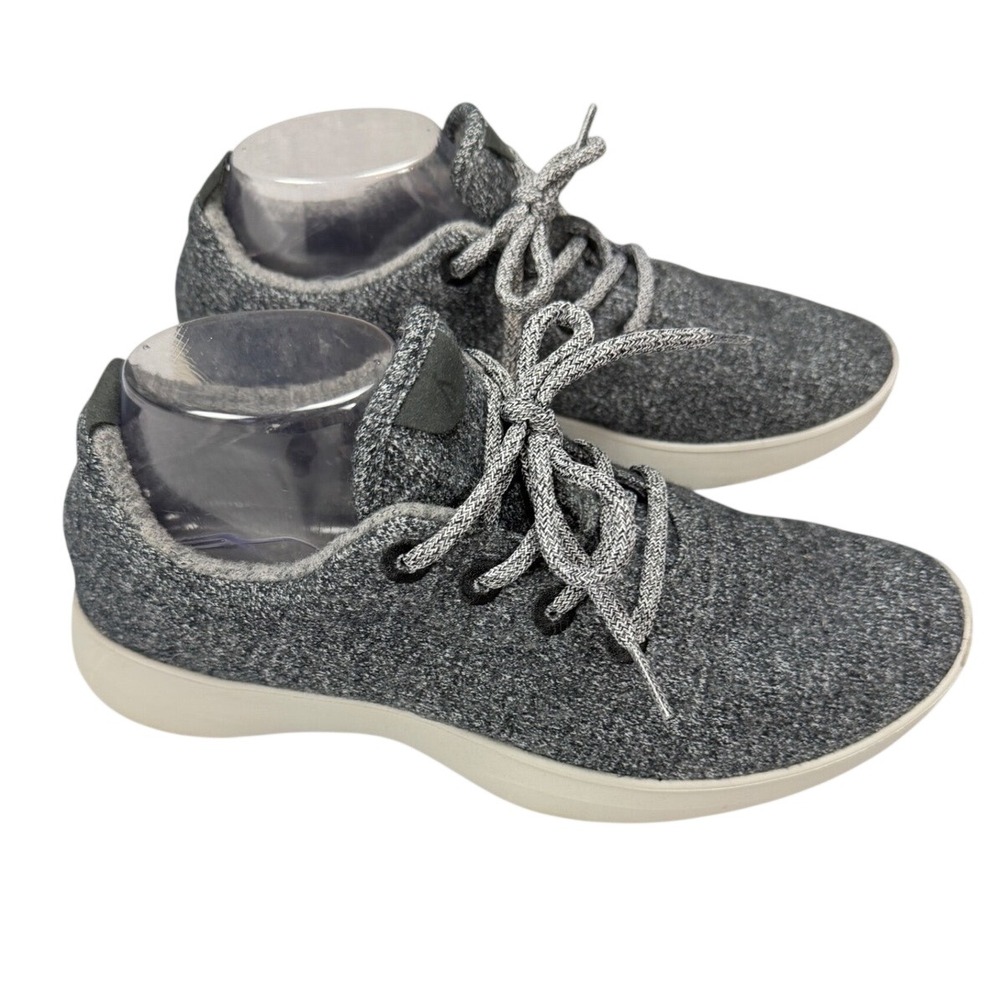 Allbirds Wool Runners Charcoal Grey‎ Heather Merino Wool Sneakers Mens 9